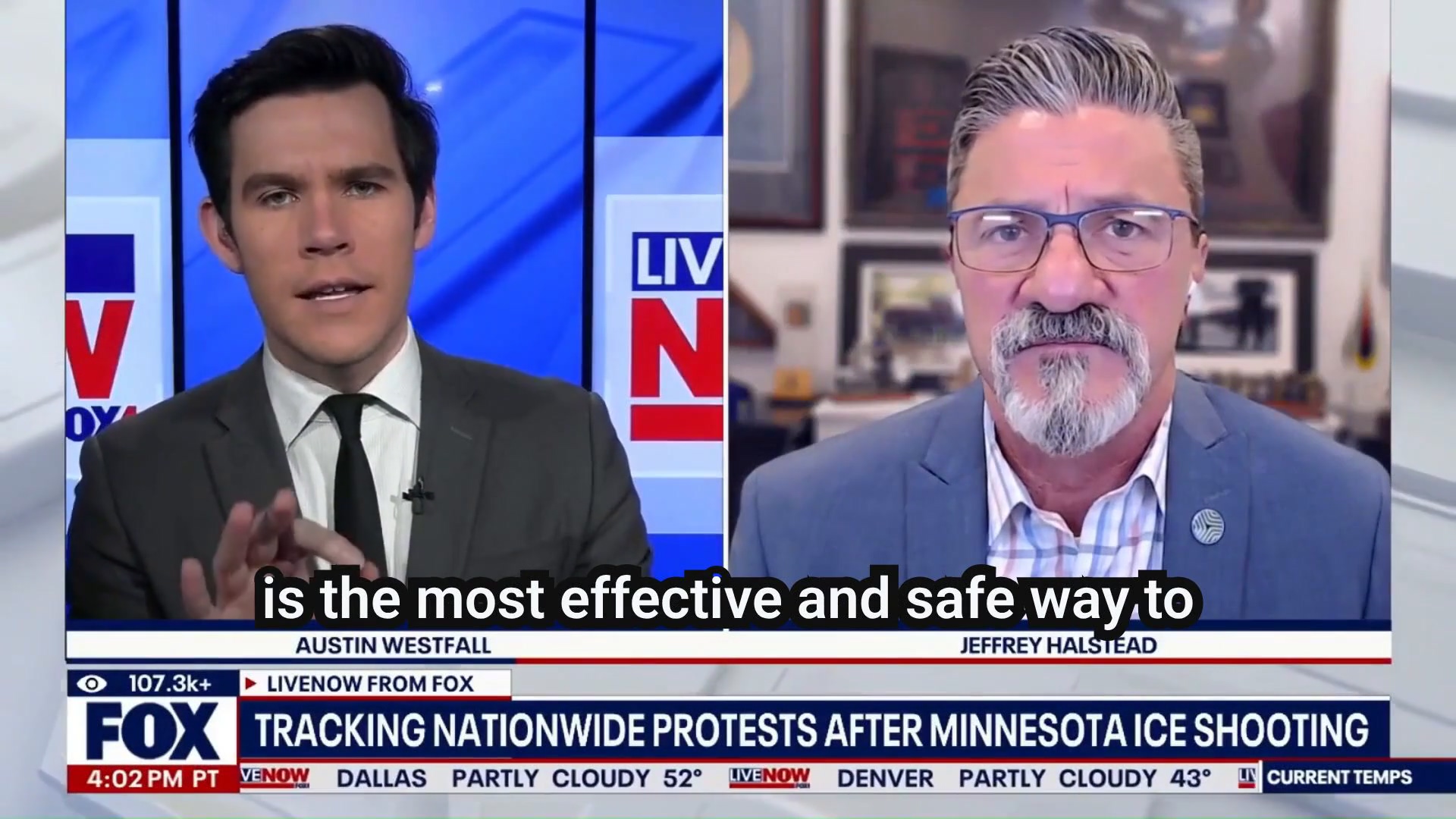 Jeff Halstead - Protests LRADs